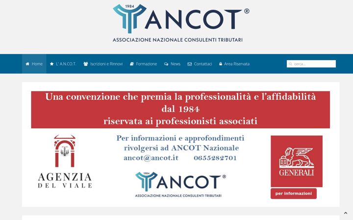 Screenshot of ancot.it