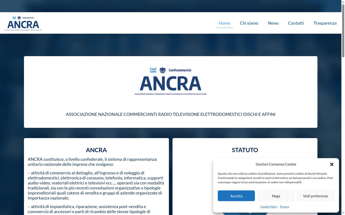 Snímka obrazovky banera súhlasu zobrazeného pred akoukoľvek interakciou
