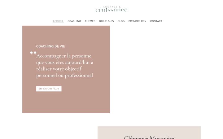 Screenshot of ancrageetcroissance.com