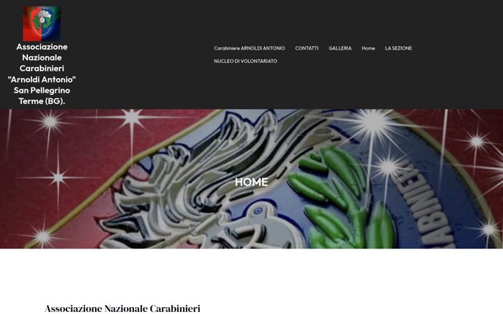Screenshot of ancsanpellegrinoterme.it