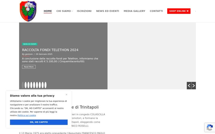 Screenshot of anctrinitapoli.it