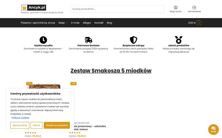 Screenshot of ancyk.pl