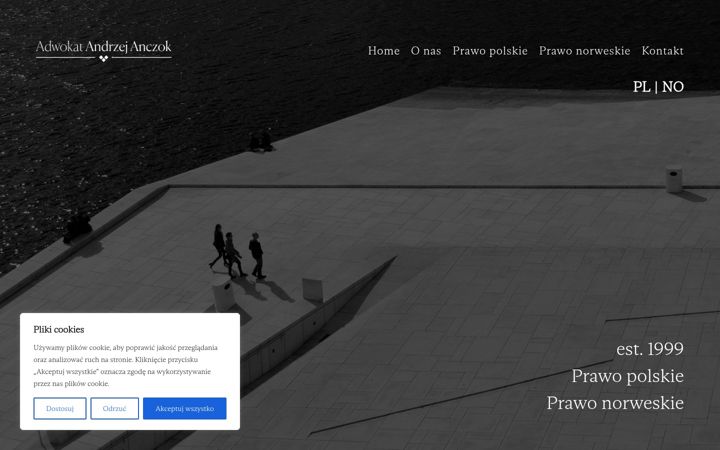 Screenshot of anczok.pl