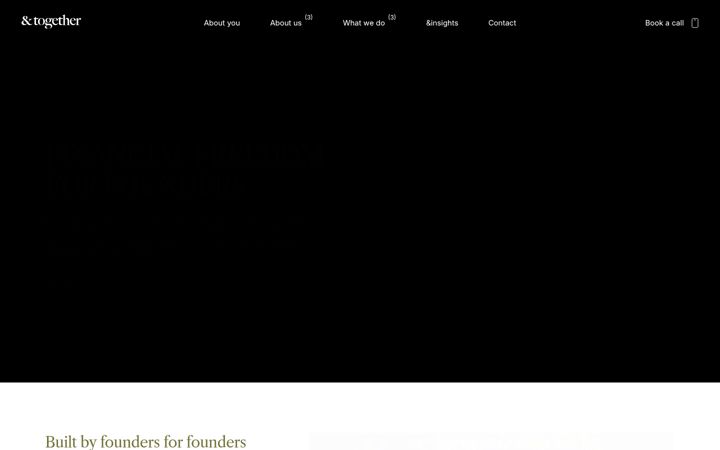 Captura de pantalla de and-together.co.uk