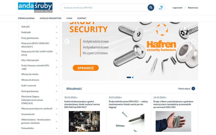 Posnetek zaslona anda-sruby.pl