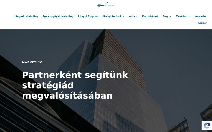 Screenshot ta' andacom.hu