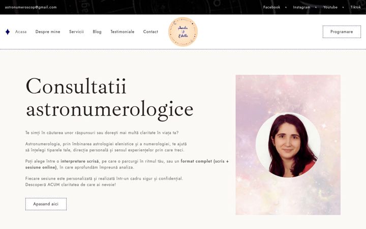 Screenshot of andaestelle.com