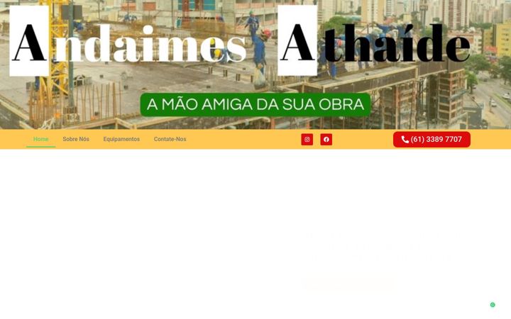 Skjámynd af andaimesathaide.com.br
