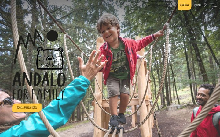 Screenshot of andaloforfamily.com