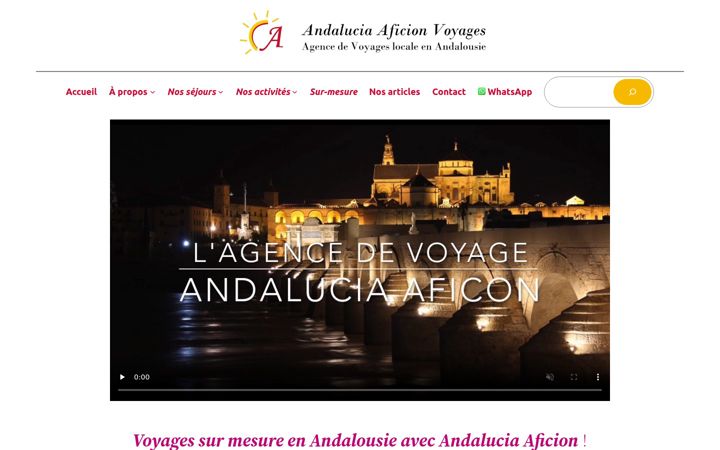 Screenshot of andaluciaaficion.com