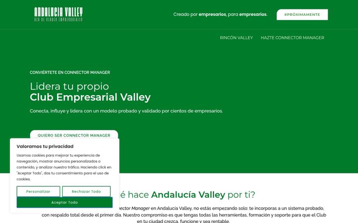 Screenshot von andaluciavalley.es