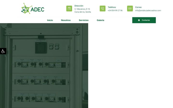 Screenshot of andaluzadecuadros.com