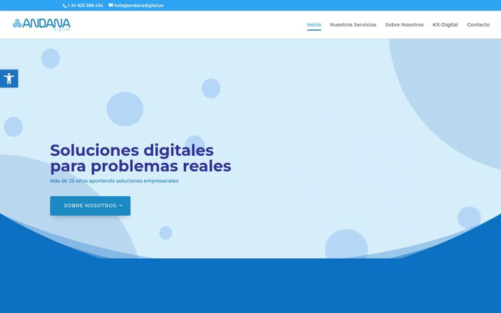 Screenshot von andanadigital.es