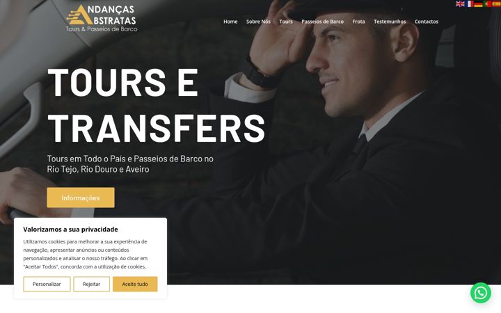 Screenshot of andancasabstratas.com