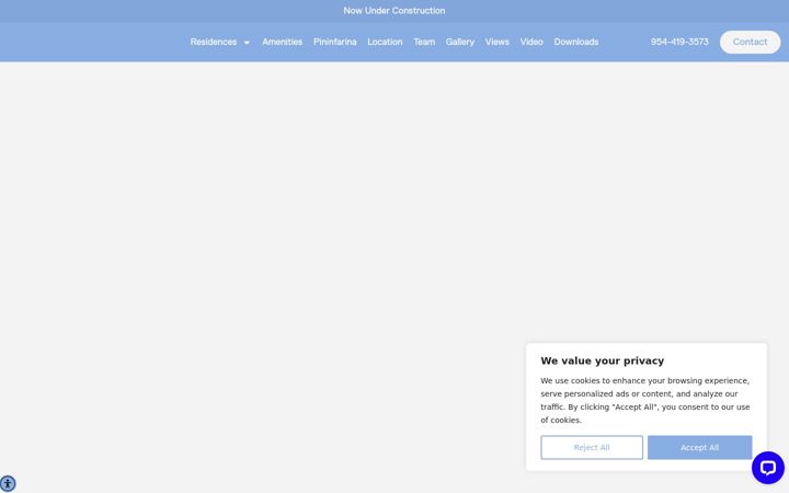 Screenshot of andareresidences.com