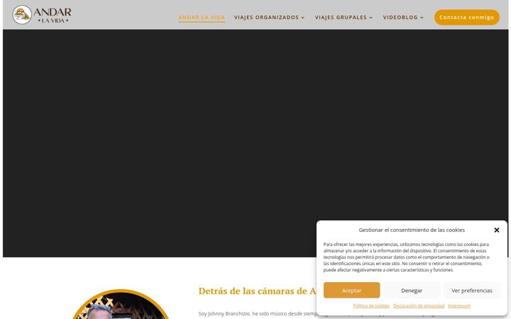 Screenshot of andarlavida.com