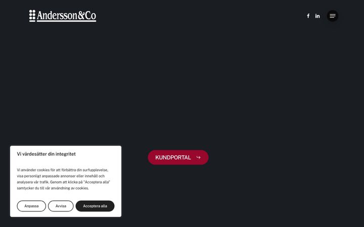 Screenshot of andco.se