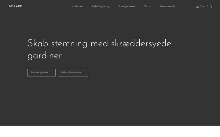 Screenshot of anddrape.com