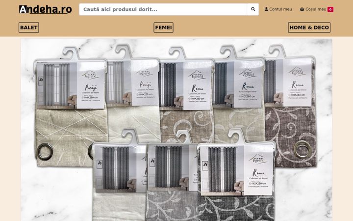 Screenshot of andeha.ro