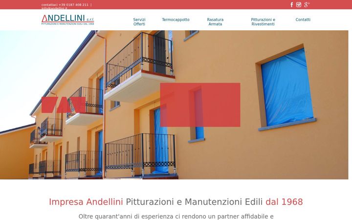 Screenshot of andellini.it