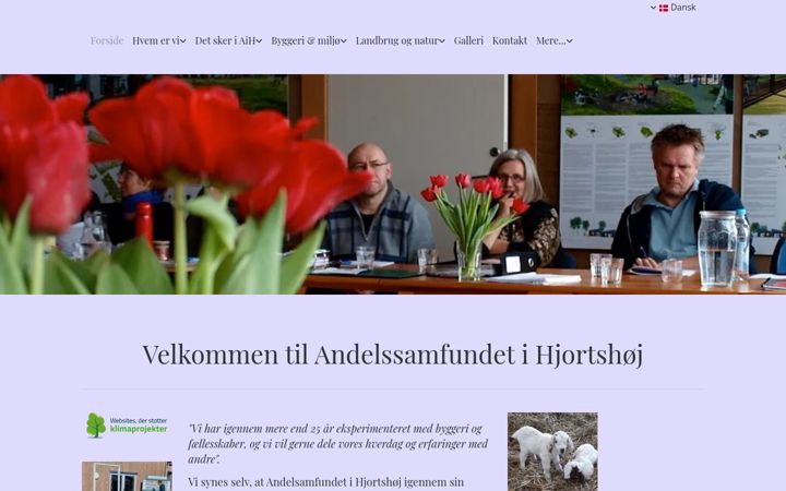 Screenshot of andelssamfundet.dk