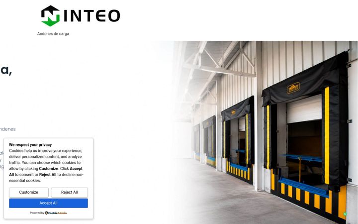 Screenshot of andenesdecarga.com