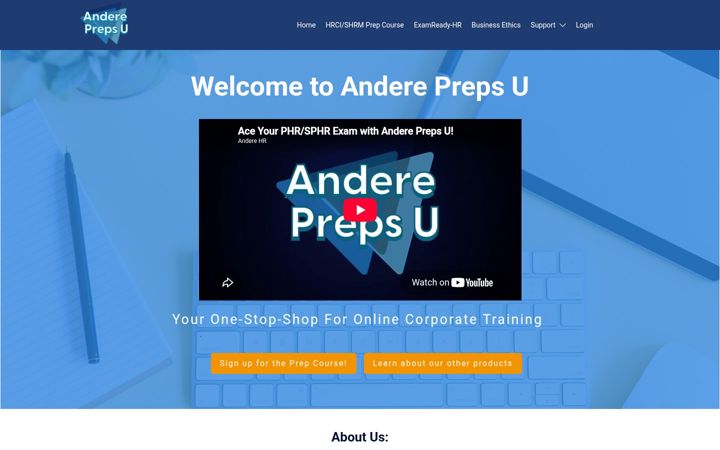 Screenshot of andereprepsu.com