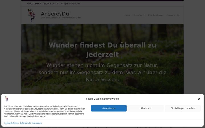 Screenshot of anderesdu.de