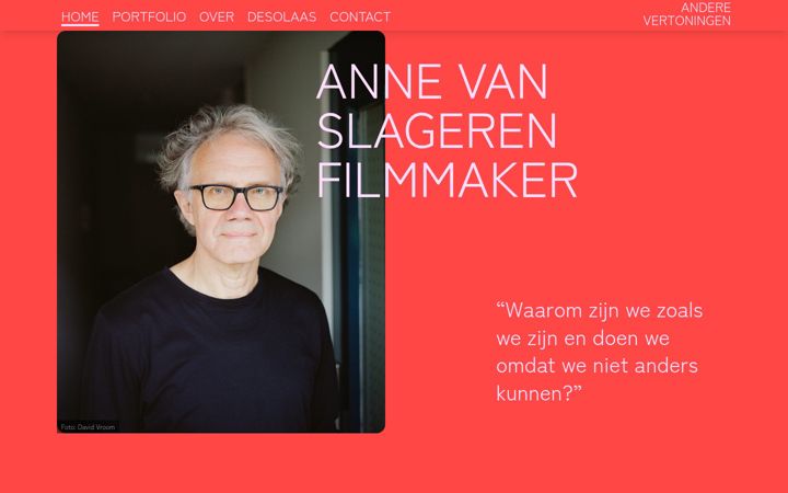 Screenshot di anderevertoningen.nl