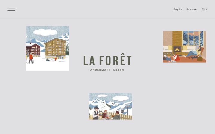 Ekrano kopija andermatt-laforet.ch