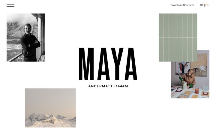 Screenshot of andermatt-maya.ch