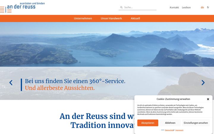 Ekrano kopija anderreuss.ch