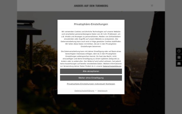Zrzut ekranu anders-turmberg.de