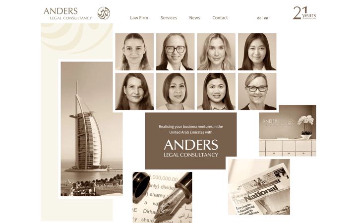 Screenshot of anders.ae