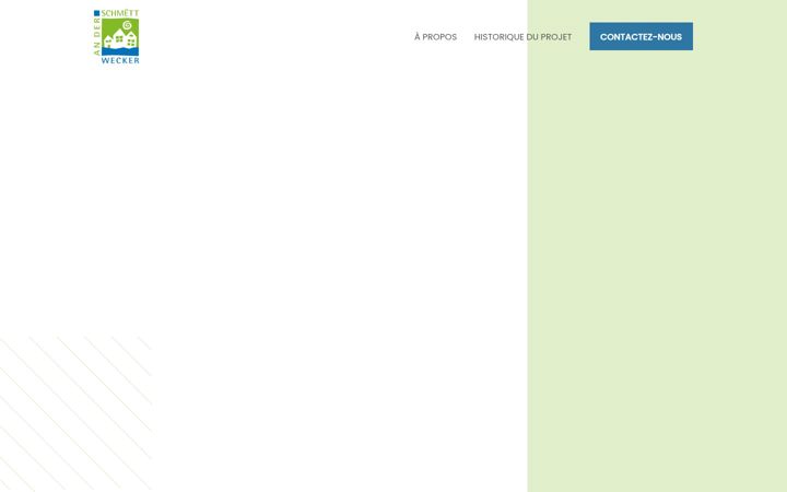 Screenshot of anderschmett.lu