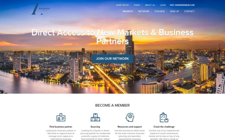 Screenshot of andersenconsult.com