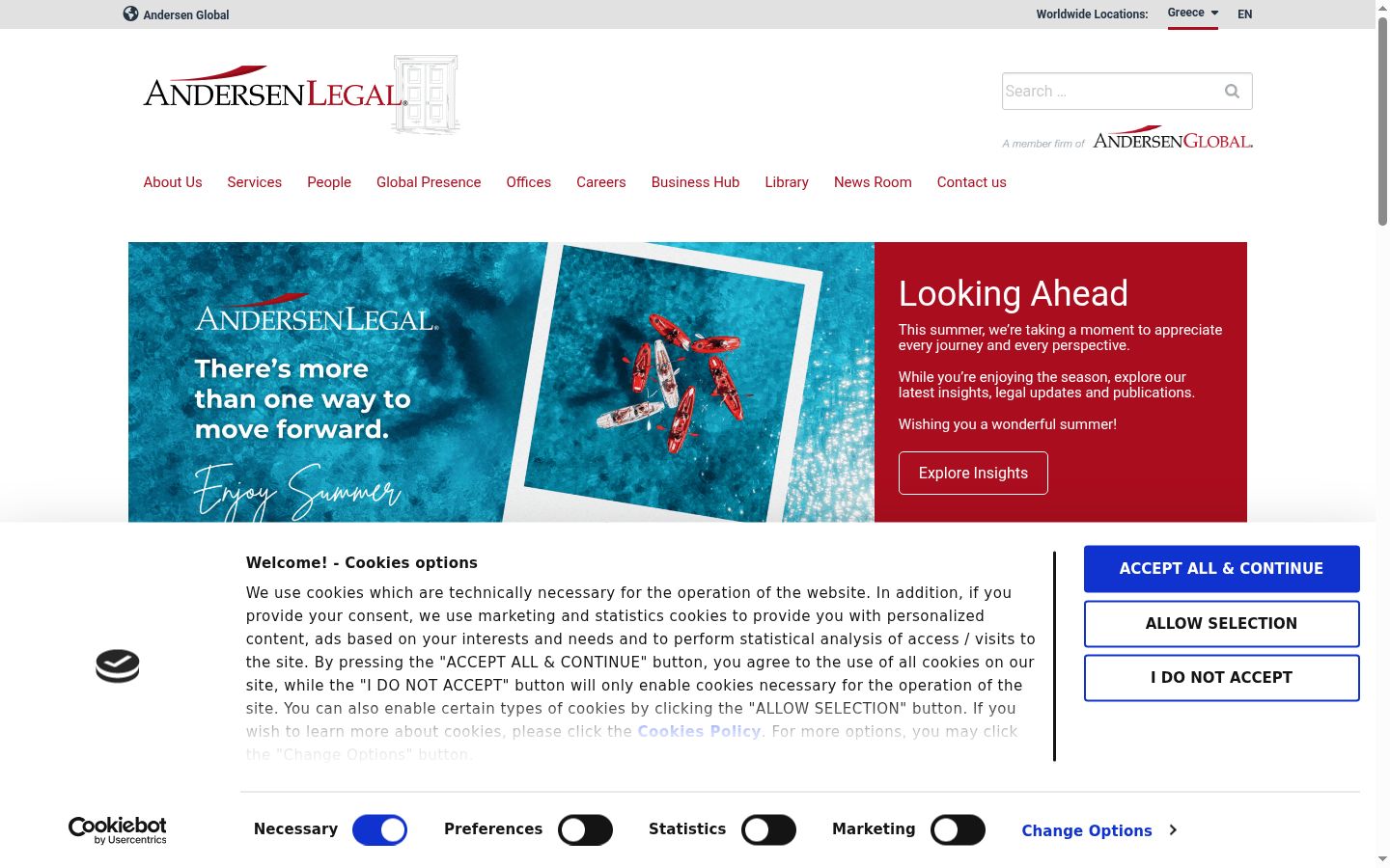 Screenshot tal-banner tal-kunsens muri qabel kwalunkwe interazzjoni