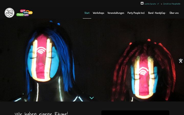 Screenshot of andersgleich.de