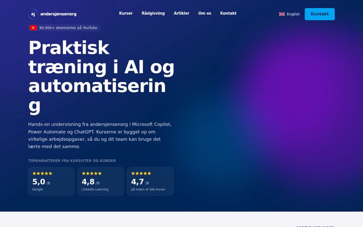 Screenshot of andersjensen.org
