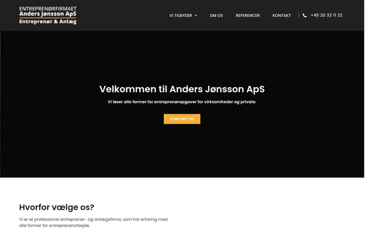 Screenshot of andersjonsson.dk