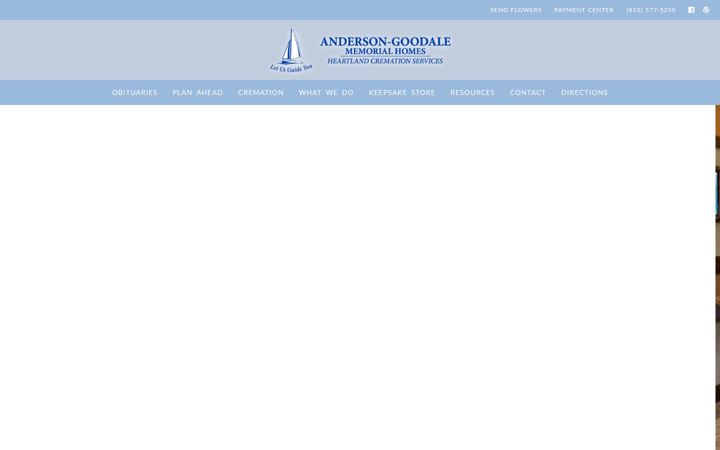 Screenshot of anderson-goodale.com