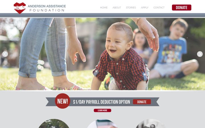 Screenshot of andersonassistance.org