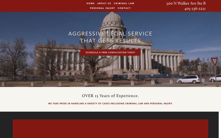 Screenshot of andersonlawokc.com