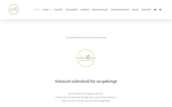 Screenshot of andersschoen.com