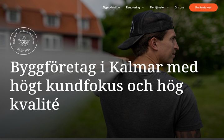 Zrzut ekranu andersson-soner.se