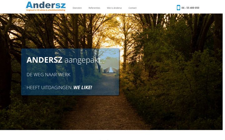 Screenshot of andersz.net