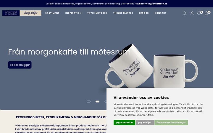 Zrzut ekranu anderzson.se