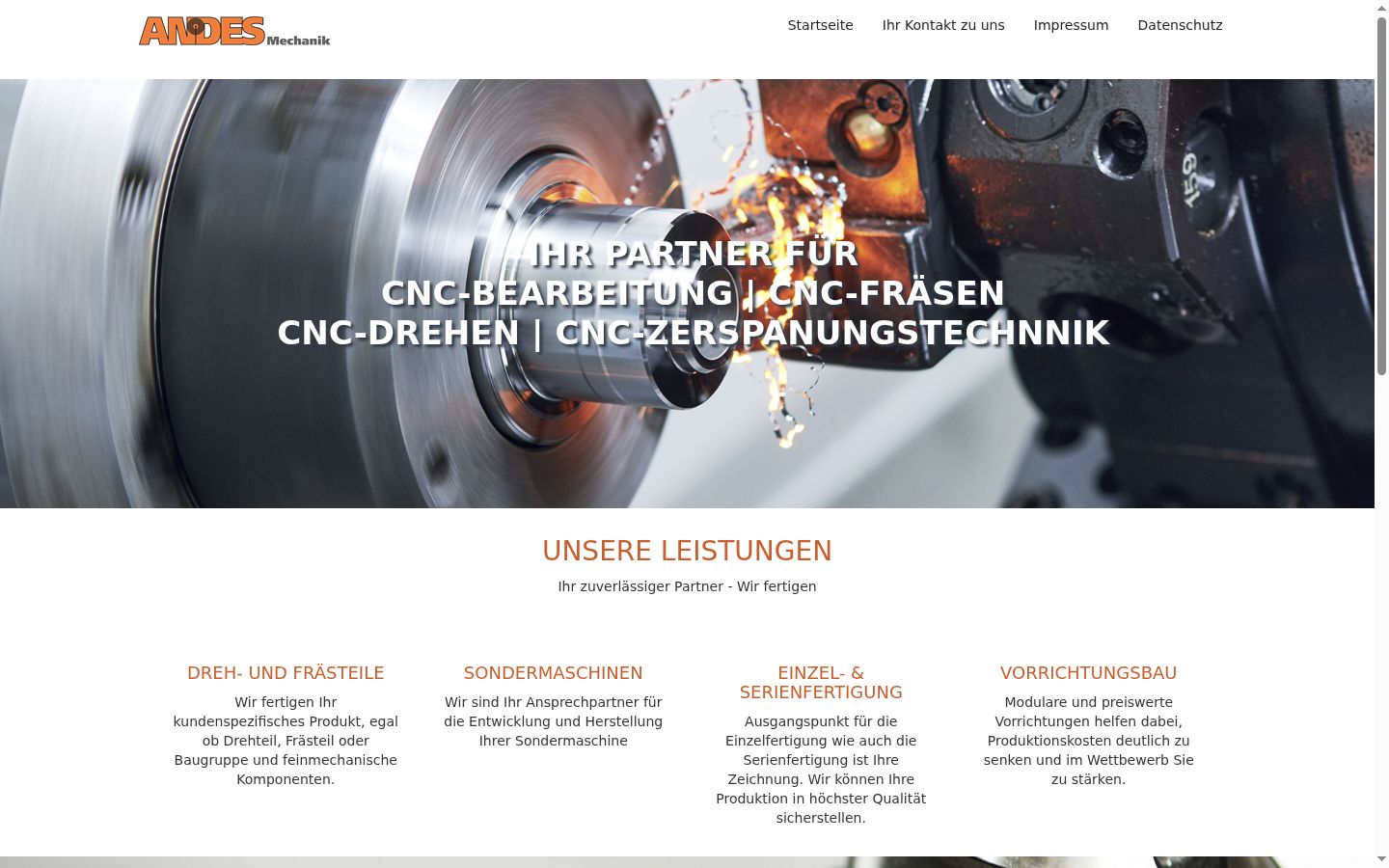 Screenshot des Einwilligungsbanners vor jeglicher Interaktion