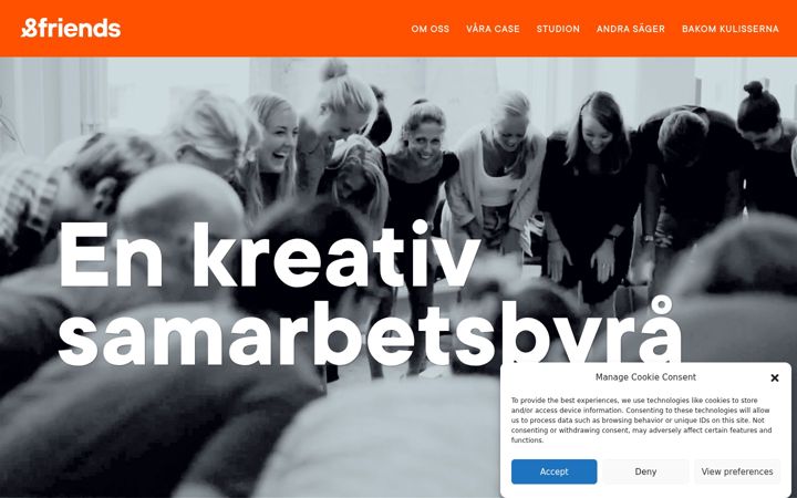 Screenshot of andfriends.se