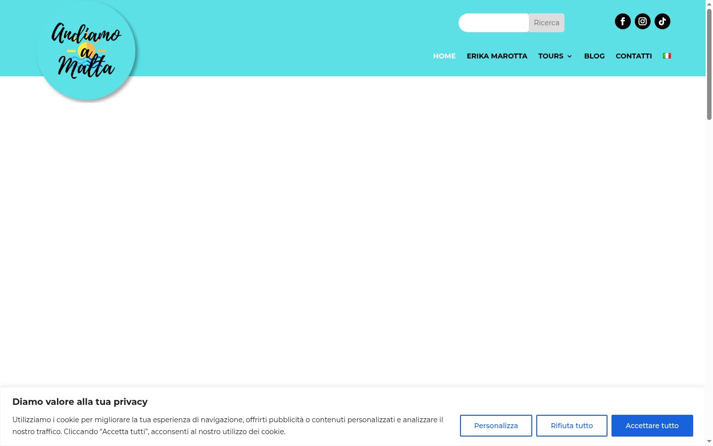 Screenshot des Einwilligungsbanners vor jeglicher Interaktion